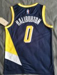 Maillot de Basket #0 Haliburton Pacers 21-22 city 75th Anniversary